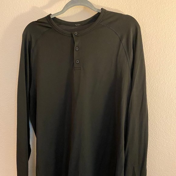Lululemon Metal Vent Henley Long Sleeve - Picture 1 of 7